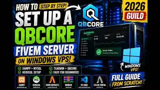 How To Set Up a QBCore FiveM Server on a Windows VPS