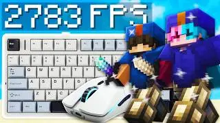 Creamy Bedwars ASMR (ft. ocitybw) Keyboard & Mouse Sounds | Hypixel Bedwars