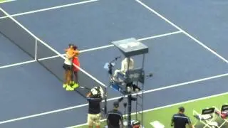 Flavia Pennetta defeats Roberta Vinci to win the 2015 US Open Women's Singles Final