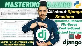 Django Sessions | Different ways to implement Sessions | Cache Based Sessions | Cookie Based