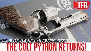 The Colt Python RETURNS! Full Details from [SHOT Show 2020]