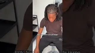 This half and half two strand twists style looks so bomb #locs #locstyles #locjourney #locretwist