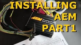 AEM FIC 6 Install Part 1 Wiring - Eclipse 2G Project