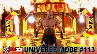 WWE 2K22 Universe Mode 