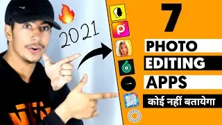 🔥Top 7 Best Photo Editing App For Android 2021 | Photo Editing Apps | Ovesh World