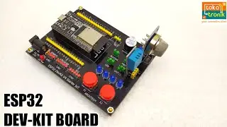 TUTORIAL PROJECT IOT/INTERNET OF THINGS DENGAN ESP32 DEVKIT V4  MUDAH DAN SIMPLE DENGAN BOARD