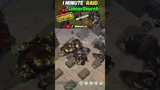 💥🔥1 Minute Raid - LinearSearch💥🔥 | Last Day on Earth 