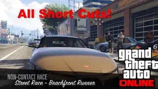 All Beachfront Runner Short Cuts! | GTA Online Tuners DLC