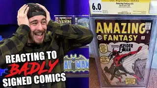 Reacting to Badly Signed Comics