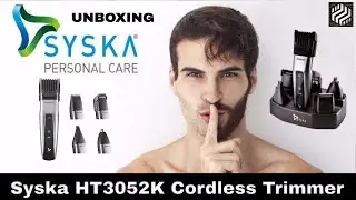 Syska ht 3052K |Cordless Trimmer Unboxing| (Best Trimmer Under Rs.2500)✔️