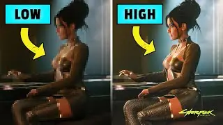 Cyberpunk 2077 | Texture Quality: LOW vs MEDIUM vs HIGH