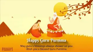 Happy Guru Purnima | Prashant Animation Boy