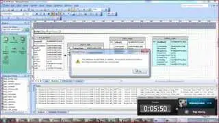 Generate create database script for oracle from ER