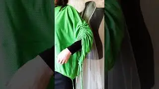 Стильные затяжки #handmade #fashionstyle  #шитье #шитьлегко #творчество