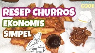 CARA MEMBUAT CHURROS | RESEP CHURROS EKONOMIS ❗️