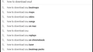 New osu! Players be like.