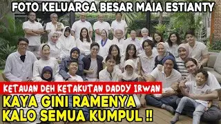 THE EXCITEMENT OF MAIA ESTIANTY'S FAMILY PHOTO.. BEHIND THE SCENES, IT WAS A COMFORT BECAUSE OF A...