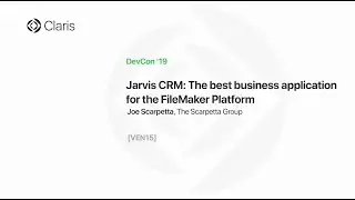 Jarvis CRM The best business application for the FileMaker Platform [VEN15]
