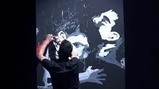 # Je te haïssais - livepainting par One Schott