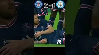 PSG vs Manchester City 2021 UEFA Highlights #shorts #football #youtube