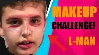 DOING LUCAS'S MAKEUP!