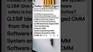 #CS605