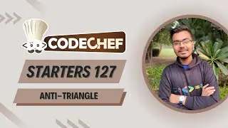 Anti-Triangle Solution | Starters 127 | Explanation + Live Coding (C++)