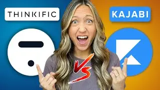 Kajabi vs. Thinkific: Which is BEST For You?! Side-by-Side HONEST Comparison