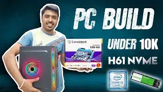 Ultimate RGB Gaming PC Build: i5 Processor, 8GB RAM, NVMe Motherboard, SSD & HDD for Under 10K