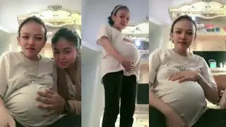 Tante gemes sama perut bumil