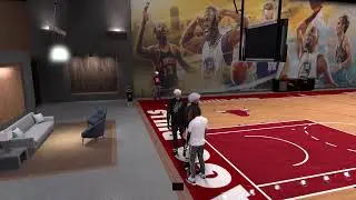 Playing next gen  with my new scoring machine 6 7 build next gen  2k21.The best build.