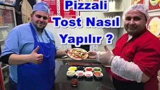 Pizzali Tost Nasıl Yapılır Challenge w/ Tostçu Eyüp