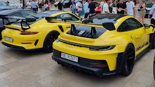 2023 Porsche 992 GT3 RS in Monaco - Start-Up & Exhaust Sounds!