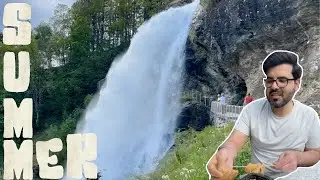 Norway's most beautiful waterfalls | A good Picnic day. #norway