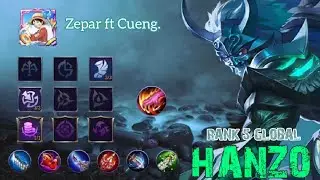 The Unkillable Annoying Ninja | Hanzo Gameplay | Best Build 2020 | By Zepar ft Cueng.