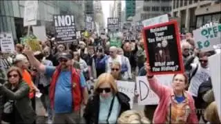 Thousands at U.S. rallies demand Trump release tax returns