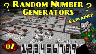 Random Number Generator Guide RNG | Let's Learn Redstone 07 | Minecraft Redstone Tutorial