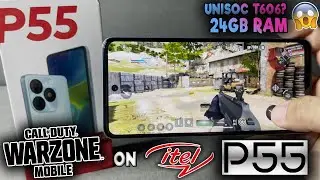 Call of Duty: WARZONE Mobile Game Test on itel P55 | UNISOC T606 MAX SETTINGS!? PLAYABLE??