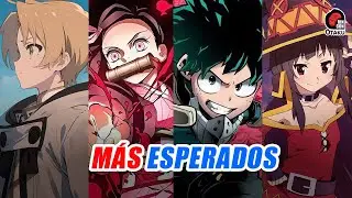 🤩 ANIME MÁS ESPERADOS PARA PRIMAVERA 2024 | Rincón Otaku