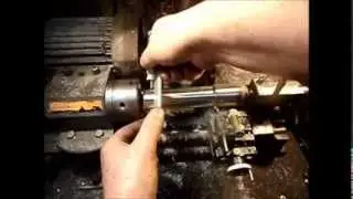 Sharpening a lapping tool for a cylinder