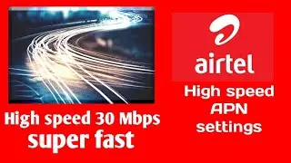 airtel best apn settings for 4g 2020 | Airtel internet speed booster apn settings