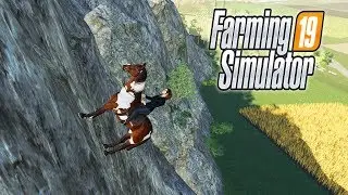 БЕЗУМНАЯ ФИЗИКА ЛОШАДЕЙ В FS19 - ТАКАЯ ЖЕ БУДЕТ И В ЛИЦЕНЗИИ?