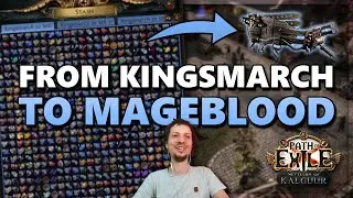 Can you farm a Mageblood with just Kingsmarch mappers and shippers? - PoE #874