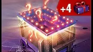 Открыл контейнеры Сюрприз в Tanks Blitz.