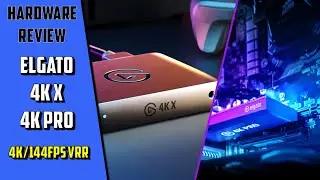 Elgato 4K X & 4K Pro - 4K 144fps VRR Capture Card Brilliance