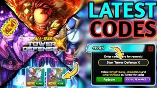 💥 NEW 💥 ALL WORKING CODES For All Star Tower Defense X 2025 - Roblox ASTD X Codes 2025