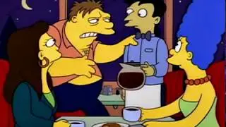 Los Simpson - Barney - Puedo ir a vomitar al servicio? Hare una consumicion