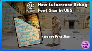 Increase Debug Font Size in Unreal Engine 5