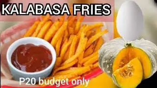 Kalabasa Fries | Kalabasa ala FRENCH FRIES | SQUASH | vlog01 | Khyvins Kitchenette