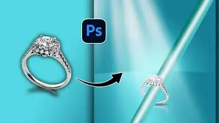 Creative product manipulation of ring | Photoshop #productadvertising
